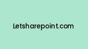 Letsharepoint.com Coupon Codes