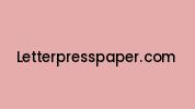Letterpresspaper.com Coupon Codes