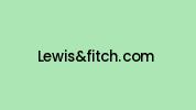 Lewisandfitch.com Coupon Codes