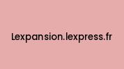 Lexpansion.lexpress.fr Coupon Codes