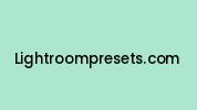 Lightroompresets.com Coupon Codes