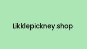Likklepickney.shop Coupon Codes