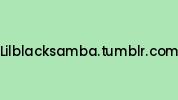 Lilblacksamba.tumblr.com Coupon Codes