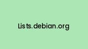 Lists.debian.org Coupon Codes