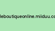 Littleboutiqueonline.miiduu.com Coupon Codes