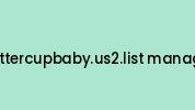 Littlebuttercupbaby.us2.list-manage.com Coupon Codes