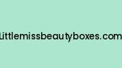 Littlemissbeautyboxes.com Coupon Codes