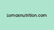 Lomaxnutrition.com Coupon Codes