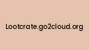 Lootcrate.go2cloud.org Coupon Codes