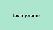 Lostmy.name Coupon Codes