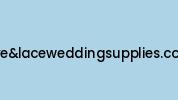 Loveandlaceweddingsupplies.co.uk Coupon Codes