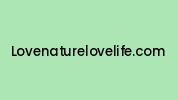 Lovenaturelovelife.com Coupon Codes