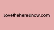 Lovethehereandnow.com Coupon Codes