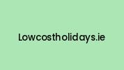 Lowcostholidays.ie Coupon Codes