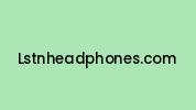 Lstnheadphones.com Coupon Codes