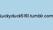 Luckyduck5161.tumblr.com Coupon Codes