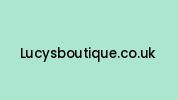 Lucysboutique.co.uk Coupon Codes