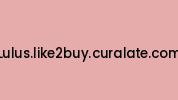 Lulus.like2buy.curalate.com Coupon Codes