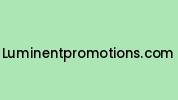 Luminentpromotions.com Coupon Codes