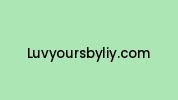 Luvyoursbyliy.com Coupon Codes