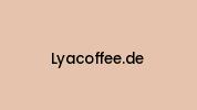 Lyacoffee.de Coupon Codes