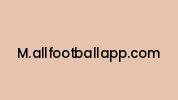 M.allfootballapp.com Coupon Codes