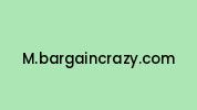 M.bargaincrazy.com Coupon Codes
