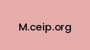 M.ceip.org Coupon Codes