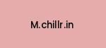 m.chillr.in Coupon Codes