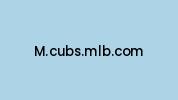 M.cubs.mlb.com Coupon Codes