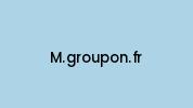 M.groupon.fr Coupon Codes