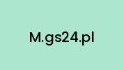 M.gs24.pl Coupon Codes