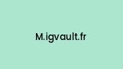 M.igvault.fr Coupon Codes