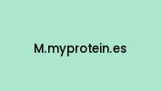 M.myprotein.es Coupon Codes