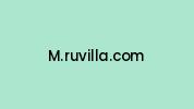 M.ruvilla.com Coupon Codes