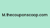 M.thecouponscoop.com Coupon Codes