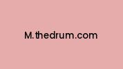 M.thedrum.com Coupon Codes