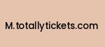 m.totallytickets.com Coupon Codes