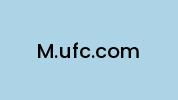 M.ufc.com Coupon Codes