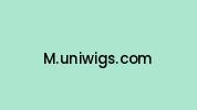 M.uniwigs.com Coupon Codes