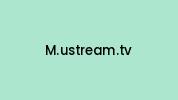 M.ustream.tv Coupon Codes