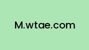 M.wtae.com Coupon Codes