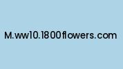 M.ww10.1800flowers.com Coupon Codes