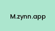 M.zynn.app Coupon Codes