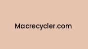 Macrecycler.com Coupon Codes