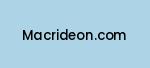 macrideon.com Coupon Codes