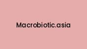 Macrobiotic.asia Coupon Codes