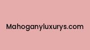 Mahoganyluxurys.com Coupon Codes