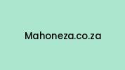 Mahoneza.co.za Coupon Codes