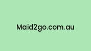 Maid2go.com.au Coupon Codes